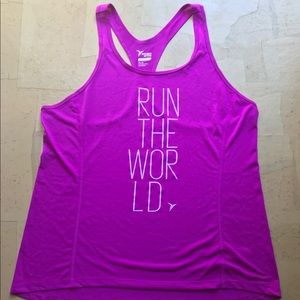 Purple Racerback Performance Tank for Women XXL